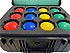 Affordable Buzzers 36-Buzzer Rolling Case closeup